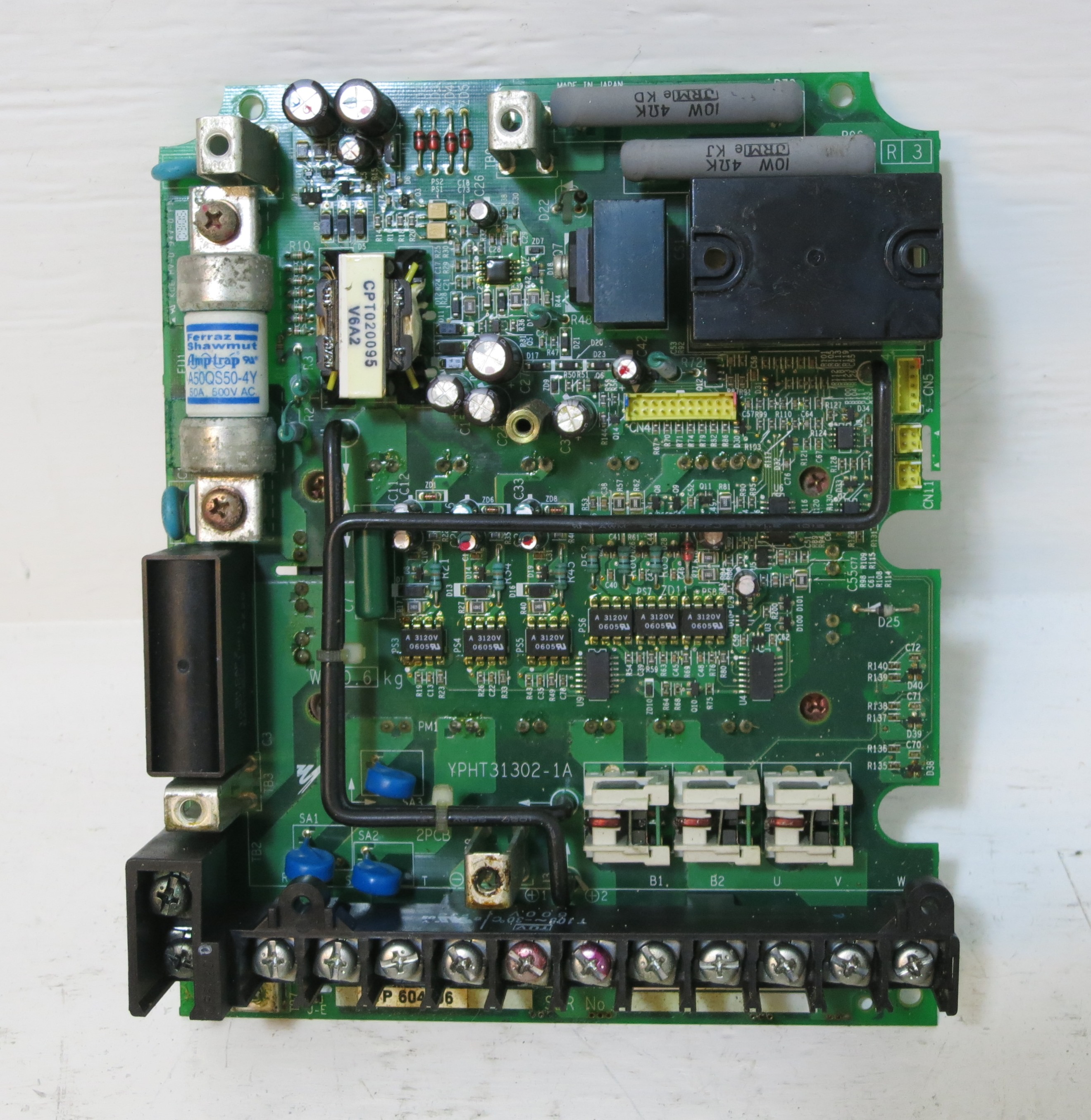 Yaskawa YPHT31302-1A VS Drive Control Board F7 VFD Card 